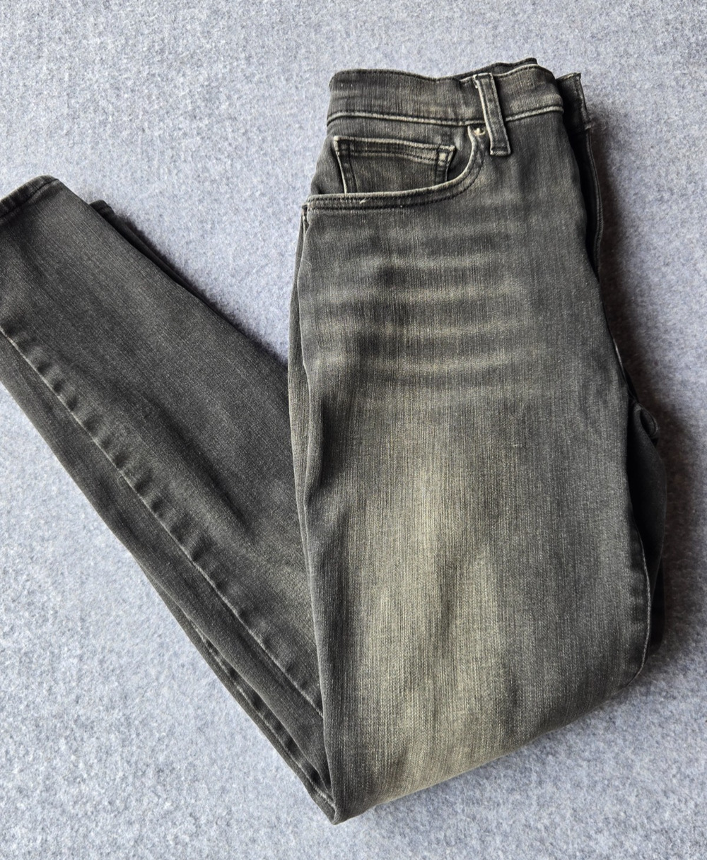Lucky Brand Women's Jeans Bridgette Skinny Mid-rise 4/27 Faded Black (23"x25.5")